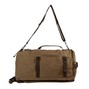 SPORT plátený batoh / cestovná taška - 24,5 L - khaki