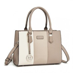 Elegantná trojfarebná kabelka Miss Lulu - khaki