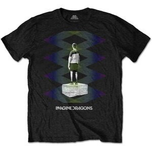 RockOff Imagine Dragons unisex tričko : Zig Zag - čierna Veľkosť: XL