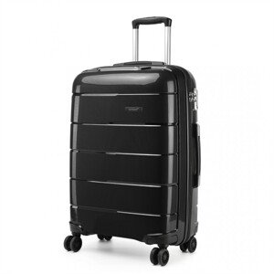 Kono cestovný kufor na kolieskach Classic Collection - čierna 50L