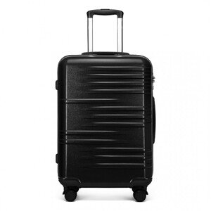 British Traveller odolný kufor ABS a PC - čierny - 111L