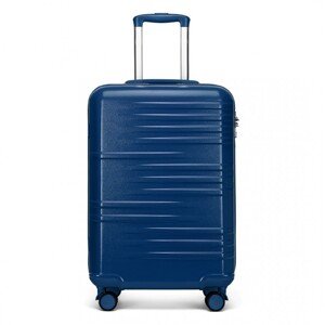 British Traveller odolný kufor ABS a PC - navy - 39L