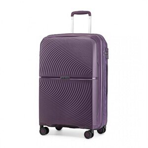 KONO kabínová batožina BRITISH TRAVELLER Polypropylén - fialová - 97L