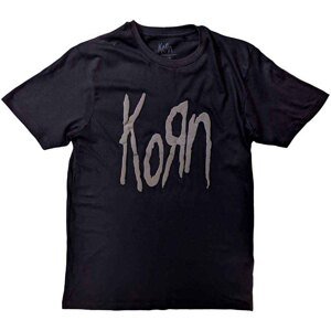 RockOff Korn Unisex tričko - Logo - čierna Veľkosť: XL