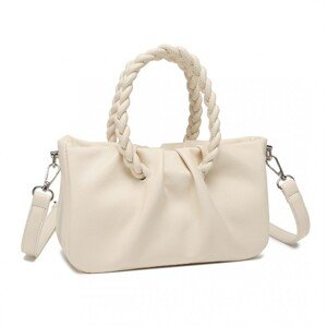 Miss Lulu elegantná crossbody kabelka - béžová