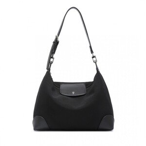 Miss Lulu dámska kabelka so sieťovaným dizajnom - čierna