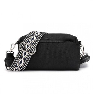 Miss Lulu Ethnic vodeodolná crossbody taška - čierna