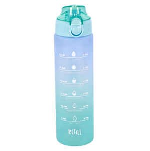 Bottle&More tritánová fľaša na vodu 700ml - modrá/tyrkysová