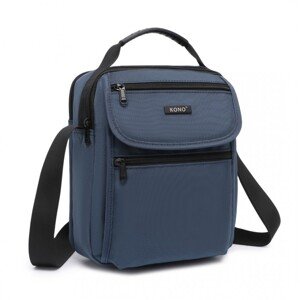 Odolná pánska crossbody taška Kono - navy