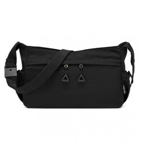 Miss Lulu Ultra-Light vodeodolná crossbody taška - čierna