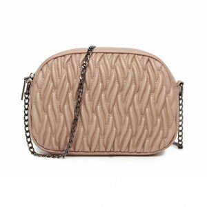 Dámska prešívaná crossbody kabelka Miss Lulu - khaki