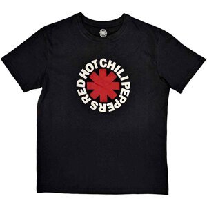 RockOff Red Hot Chili Peppers tričko unisex : CLASSIC ASTERISK - čierna Veľkosť: L