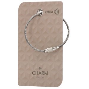 Charm London inteligentný štítok na batožinu Retreev