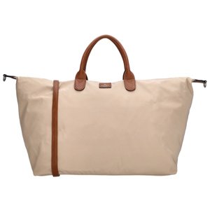 Cestovná dámska taška Charm London Buckingham - piesková 35L