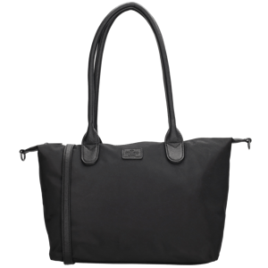 Dámska shopper taška Charm London Buckingham Mono 15,5 L - čierna