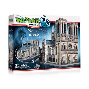 Wrebbit 3D Puzzle katedrála Notre-Dame de Paris