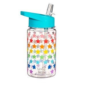 sass-belle Sass & Belle detská fľaša na vodu Drink Up Rainbow Stars- 400 ml