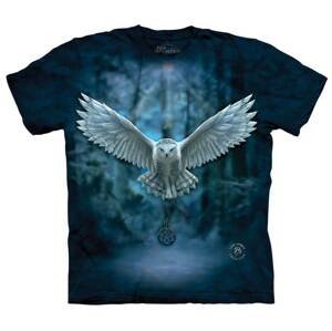 Pánske batikované tričko The Mountain - Očakávajte Mágiu -modré Veľkosť: 4XL