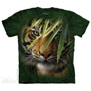 The Mountain Detské batikované tričko - Emerald Forest - zelené Veľkosť: S