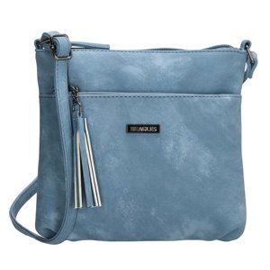 Dámska menšia crossbody taška Beagles La Costera - ocelová modrá