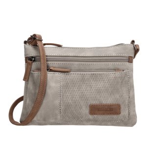 Beagles Brunete dámska crossbody kabelka 24 cm - svetlo sivá