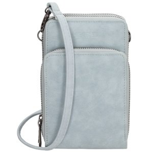 Dámska kabelka na telefón / peňaženka s popruhom cez rameno Beagles Marbella - svetlo modrá - na výšku