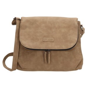 Beagles Arquillos dámska crossbody kabelka - taupe - 27cm