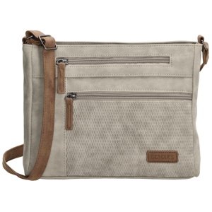 Beagles Brunete dámska crossbody taška 23,50 cm - svetlo sivá