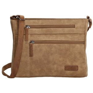 Beagles Brunete dámska crossbody taška 23,50 cm - taupe