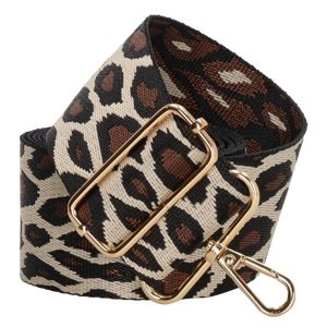 Beagles štýlový popruh na crossbody kabelku zvierací vzor leopard 20837M-MUL