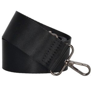 Beagles náhradný popruh na crossbody kabelku - čierny