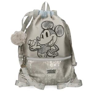 Disney Mickey Mouse Gym Bag 100 - šedá (strieborná) - 16L
