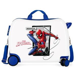 JOUMMABAGS Dětský kufřík na kolečkách - odražedlo - Marvel - Spiderman