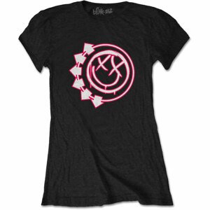 RockOff Dámske bavlnené tričko BLINK-182: Six arrow smile - čierne Veľkosť: L