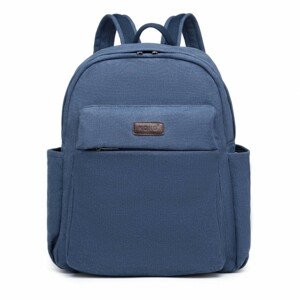KONO unisex priestranný batoh SAVIORA - modrý - 17 L