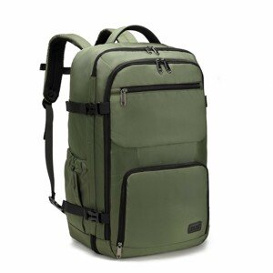 KONO cestovný batoh a taška v jednom EM2207 - zelený - 39L
