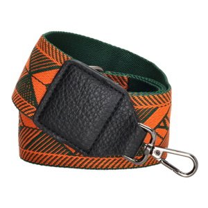 No Label Prídavný popruh na crossbody kabelku Anna - oranžovo zelený