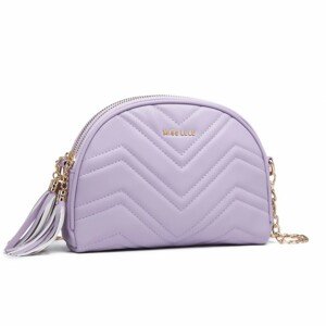 Miss Lulu dámska elegantná crossbody kabelka LB2236 - fialová