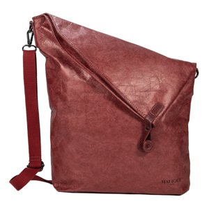 Malique dámska papierová taška s cípom D1100D - 40 cm - orientálna červená