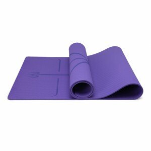 Protišmyková podložka na jogu a pilates Kono - fialová