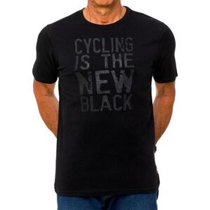 Cycology Tričko Cyklistika je nová Čierna Veľkosť: XL