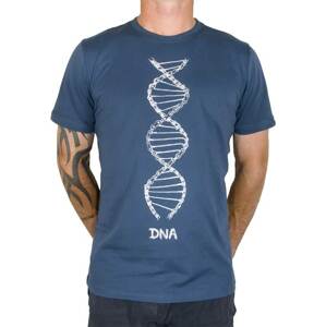 Cycology pánske bavlnené tričko DNA - denim Veľkosť: M