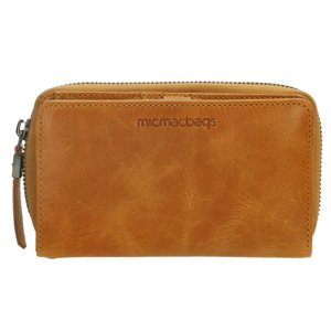 Dámska kožená peňaženka Micmacbags - okrová