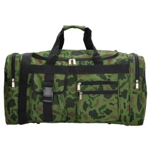 No Label Športová / cestovná taška Camoufla  41 L - maskáčová zelená