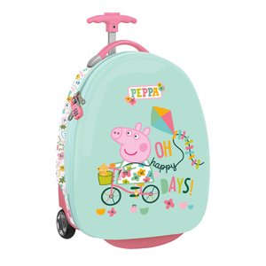 SAFTA Detský kufor na kolieskach Peppa Pig "COSY CORNER" - 27 L