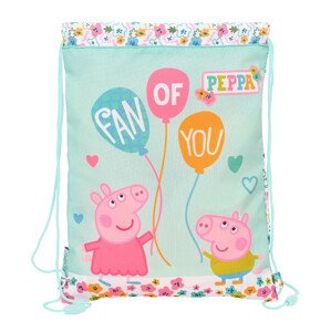 SAFTA Peppa Pig "COSY CORNER" 34 cm vak na prezuvky / šport