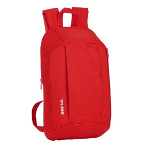 SAFTA Basic úzky mini batoh - červený / 8L