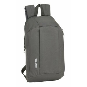SAFTA Basic úzky mini batoh - sivý / 8L