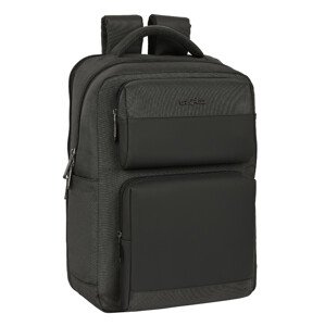 SAFTA Business dvojkomorový laptop batoh s USB portom - 15.6'' sivý
