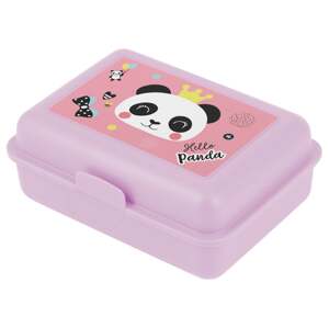 Baagl plastový desiatový box s pandou